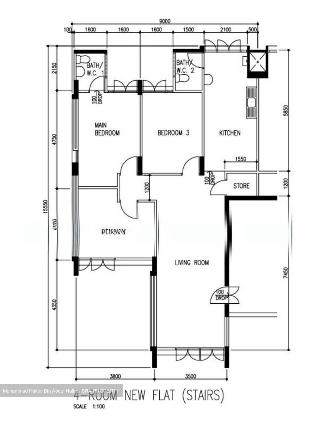 Blk 337 Hougang Avenue 7 (Hougang), HDB 4 Rooms #570698451